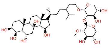 Acodontasteroside F